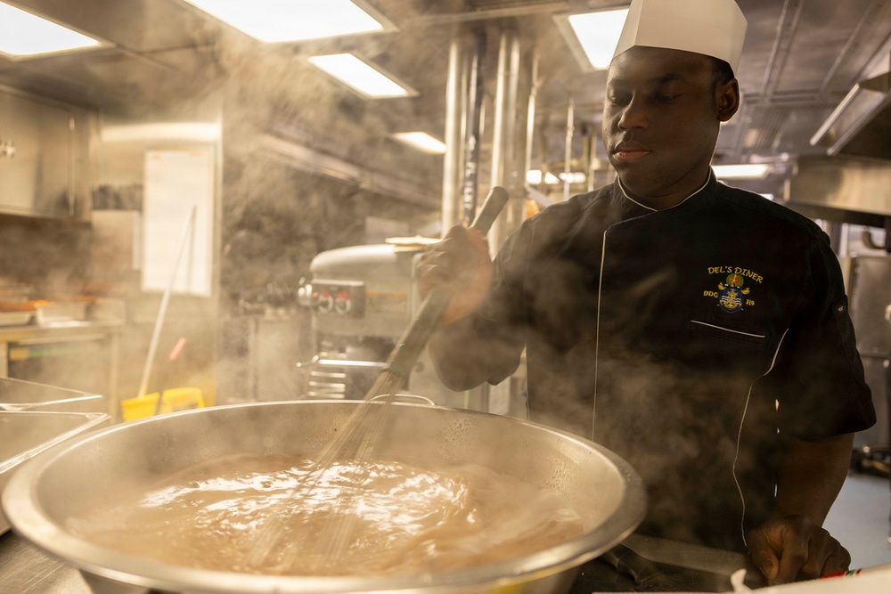 USS Delbert D. Black (DDG 119) Supports Operation Epic Fury