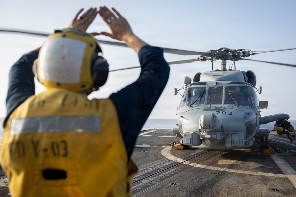 USS Delbert D. Black (DDG 119) Supports Operation Epic Fury