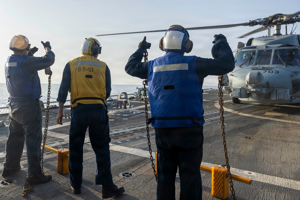 USS Delbert D. Black (DDG 119) Supports Operation Epic Fury