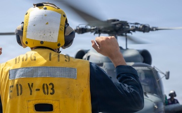 USS Delbert D. Black (DDG 119) Supports Operation Epic Fury