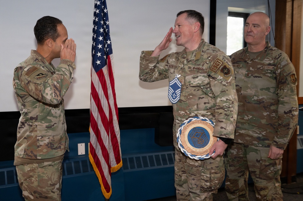 Community celebrates senior master sergeant-selects