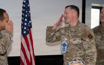 Community celebrates senior master sergeant-selects