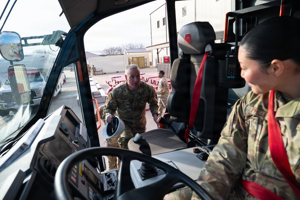 CSAF, CMSAF visit 17 TRW for AETC immersion