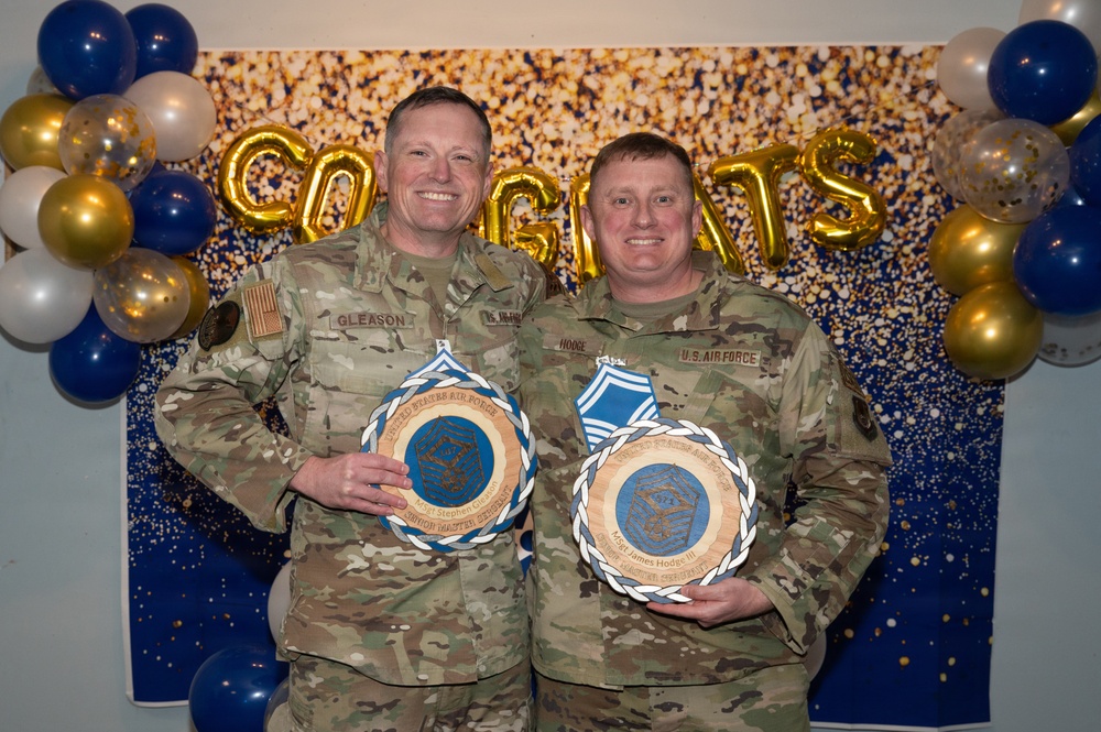 Community celebrates senior master sergeant-selects