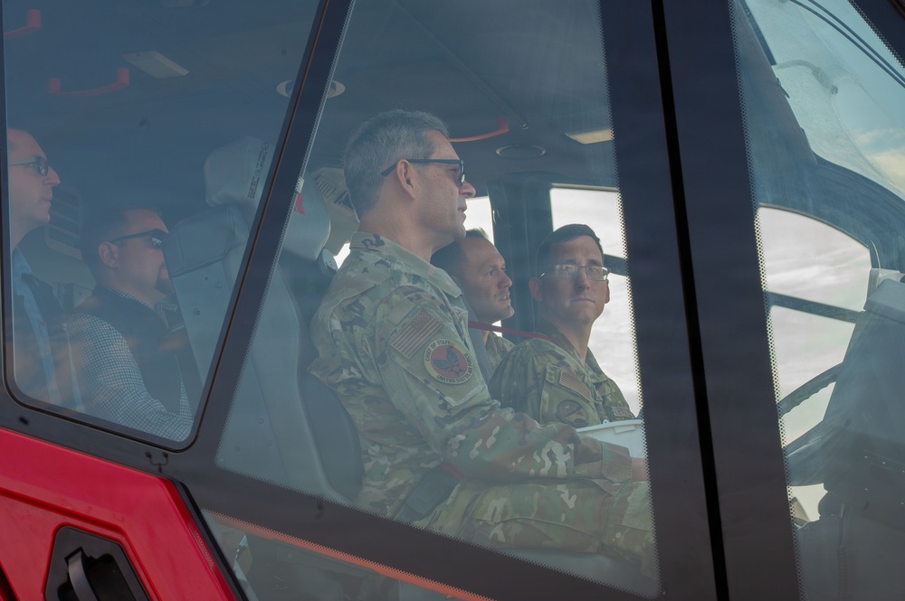 CSAF, CMSAF visit 17 TRW for AETC immersion
