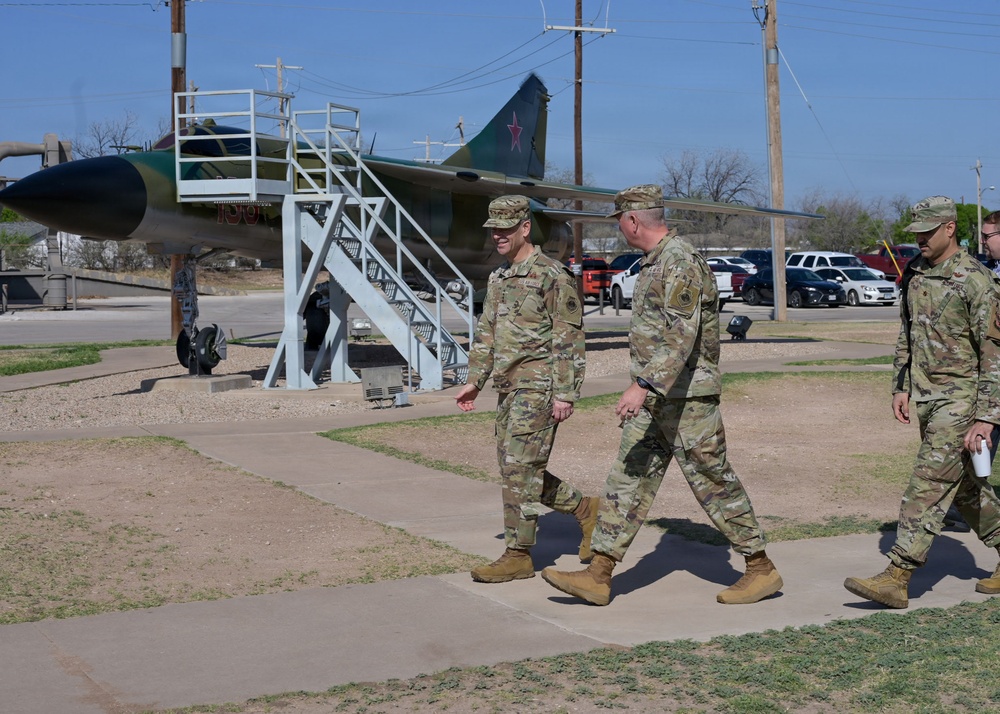 CSAF, CMSAF visit 17 TRW for AETC immersion