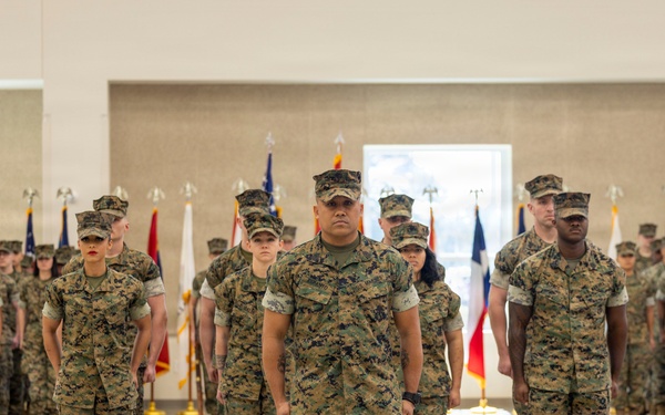 2nd Marine Logistics Group Headquarters and Service Battalion Relief and Appointment Ceremony