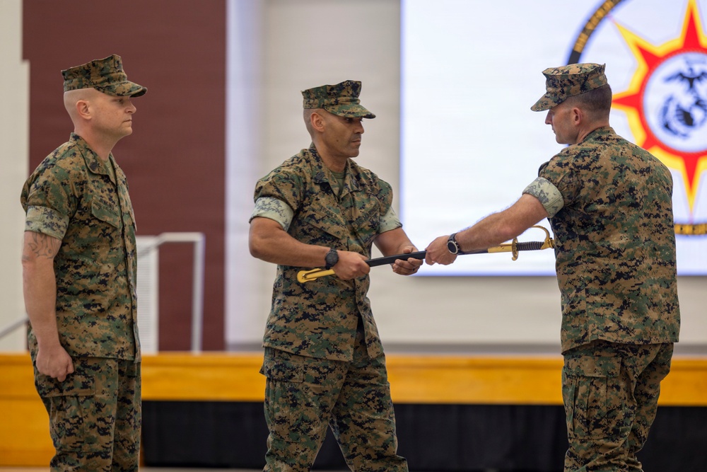 2nd Marine Logistics Group Headquarters and Service Battalion Relief and Appointment Ceremony