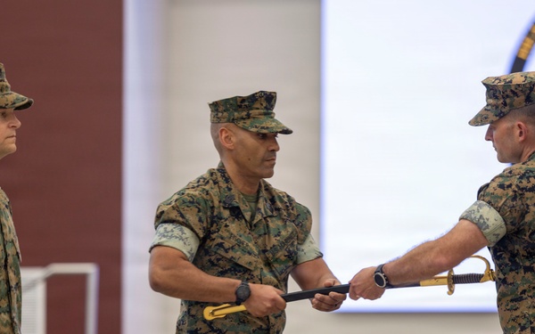 2nd Marine Logistics Group Headquarters and Service Battalion Relief and Appointment Ceremony