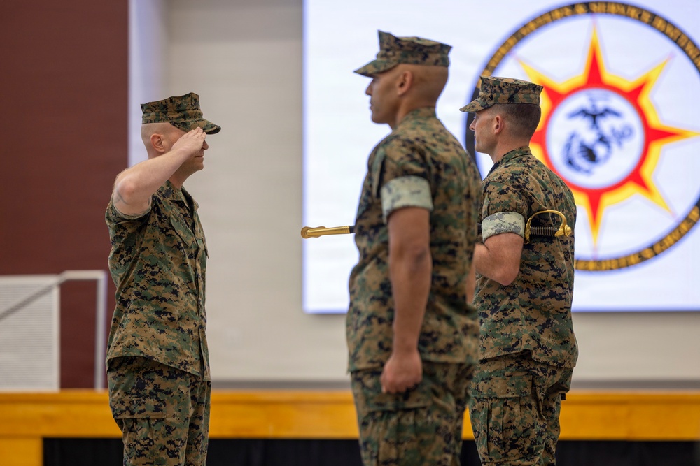 2nd Marine Logistics Group Headquarters and Service Battalion Relief and Appointment Ceremony