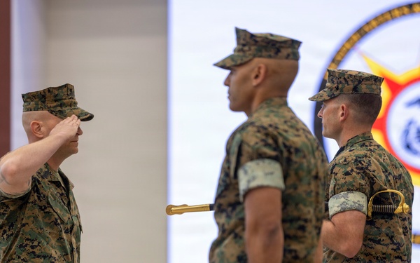 2nd Marine Logistics Group Headquarters and Service Battalion Relief and Appointment Ceremony