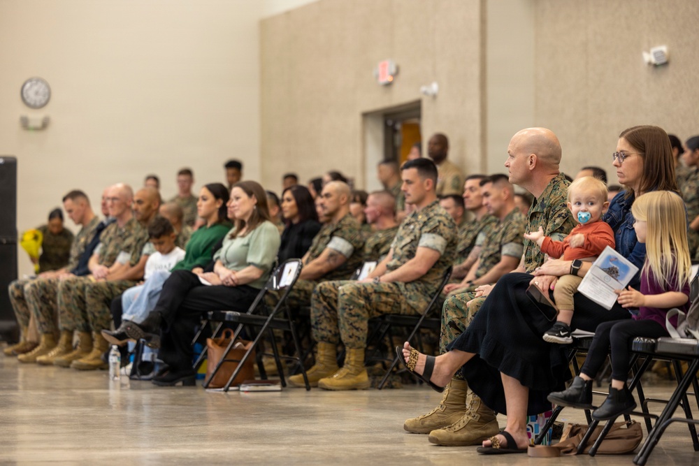 2nd Marine Logistics Group Headquarters and Service Battalion Relief and Appointment Ceremony