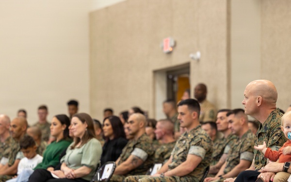 2nd Marine Logistics Group Headquarters and Service Battalion Relief and Appointment Ceremony