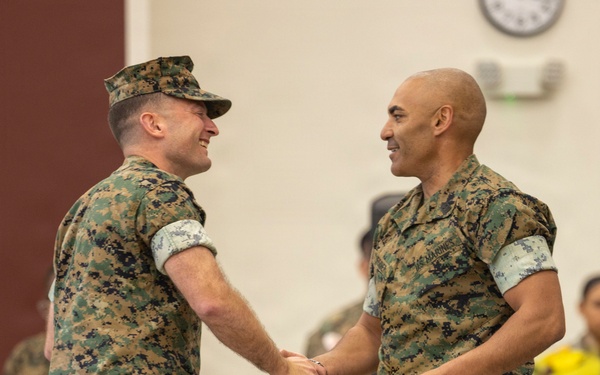 2nd Marine Logistics Group Headquarters and Service Battalion Relief and Appointment Ceremony