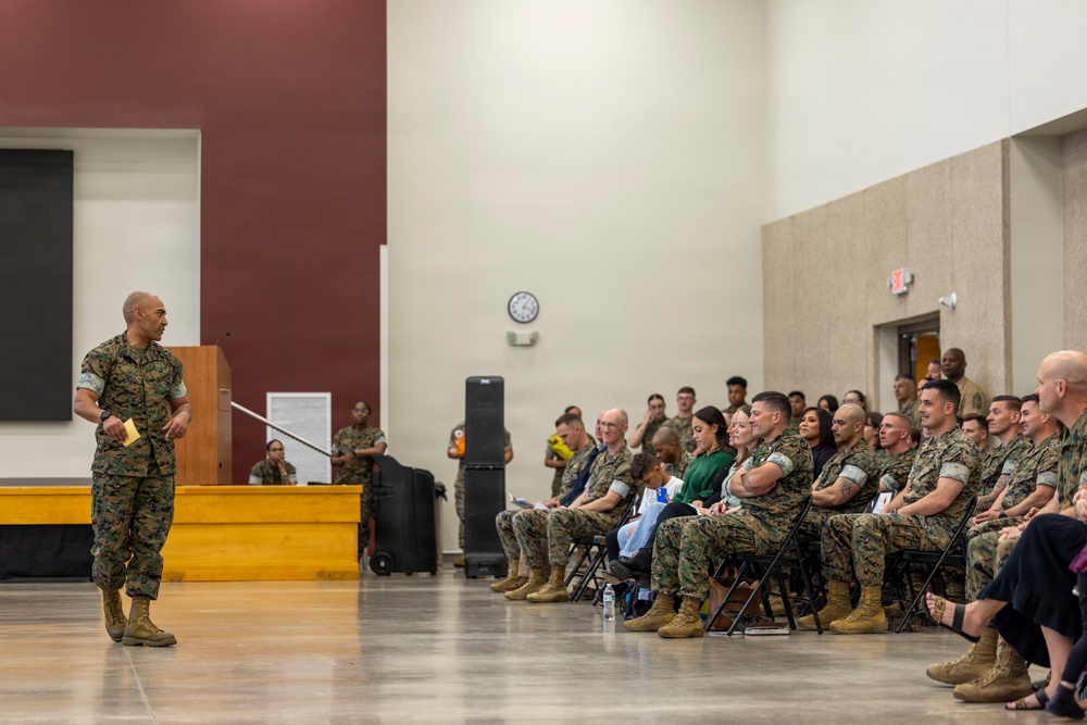 2nd Marine Logistics Group Headquarters and Service Battalion Relief and Appointment Ceremony