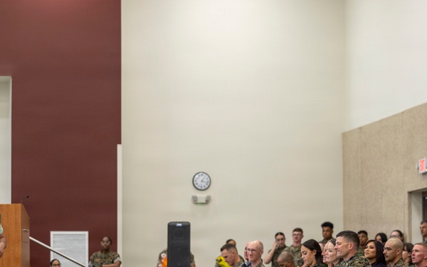 2nd Marine Logistics Group Headquarters and Service Battalion Relief and Appointment Ceremony