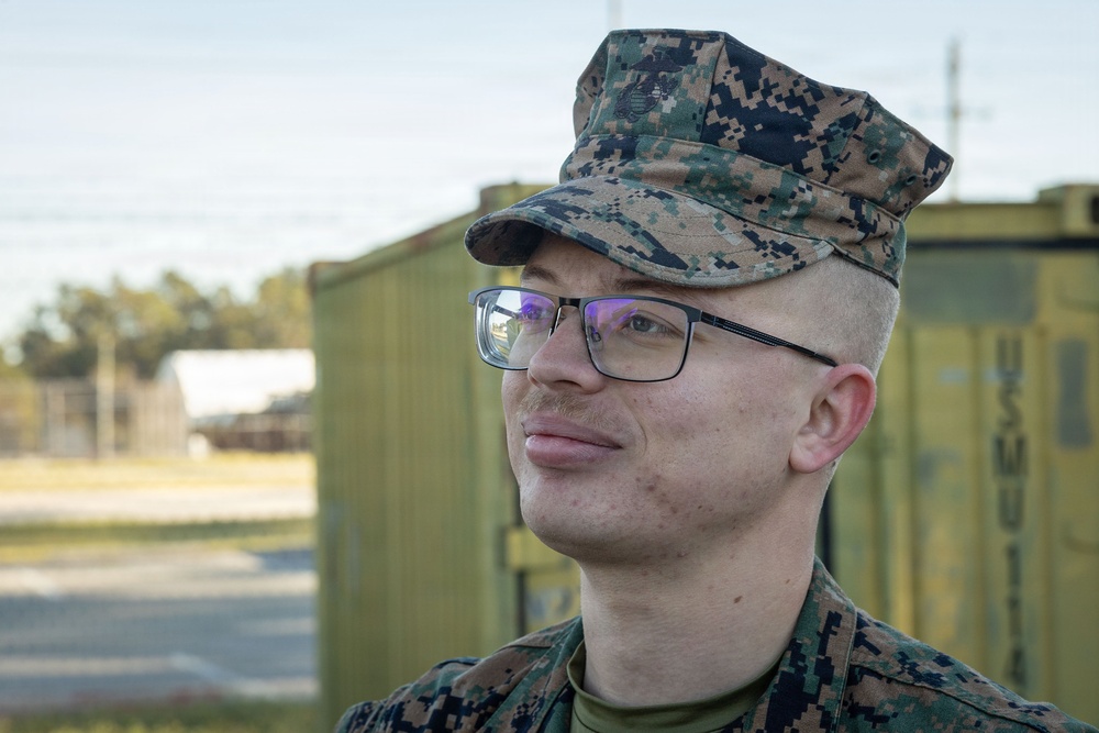 Lance Cpl. Dylan Spurrell; 2nd MLG Warrior of the Week