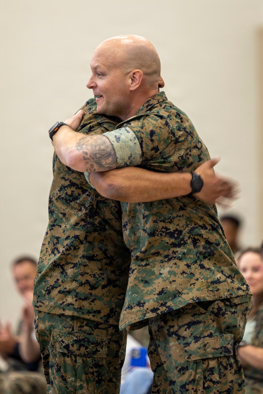 2nd Marine Logistics Group Headquarters and Service Battalion Relief and Appointment Ceremony