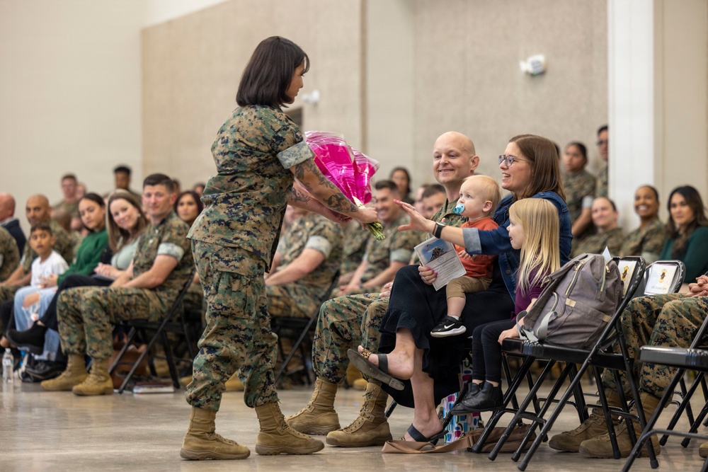 2nd Marine Logistics Group Headquarters and Service Battalion Relief and Appointment Ceremony