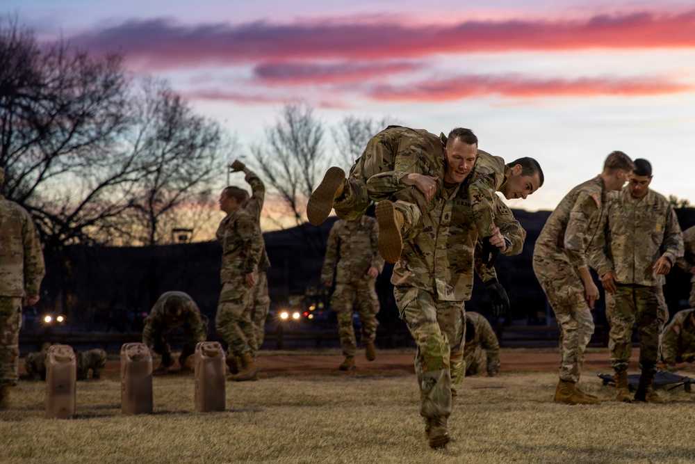 Fort Carson Newcomers PT Event
