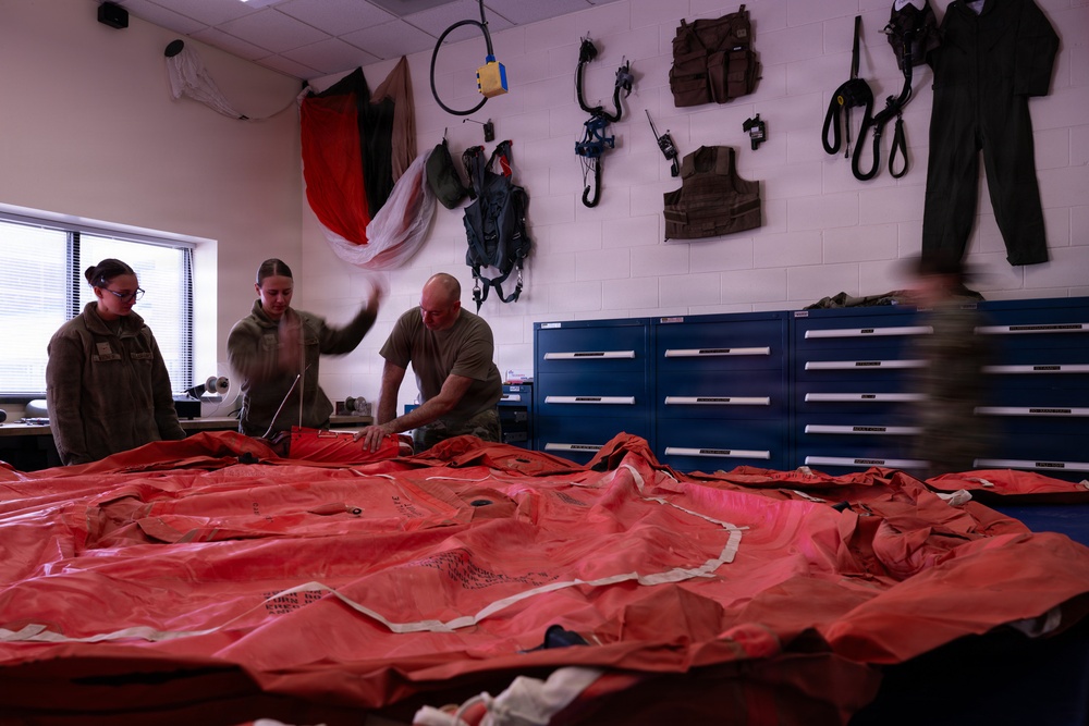 Good gear, no fear: how aircrew flight equipment specialists keep the mission safe