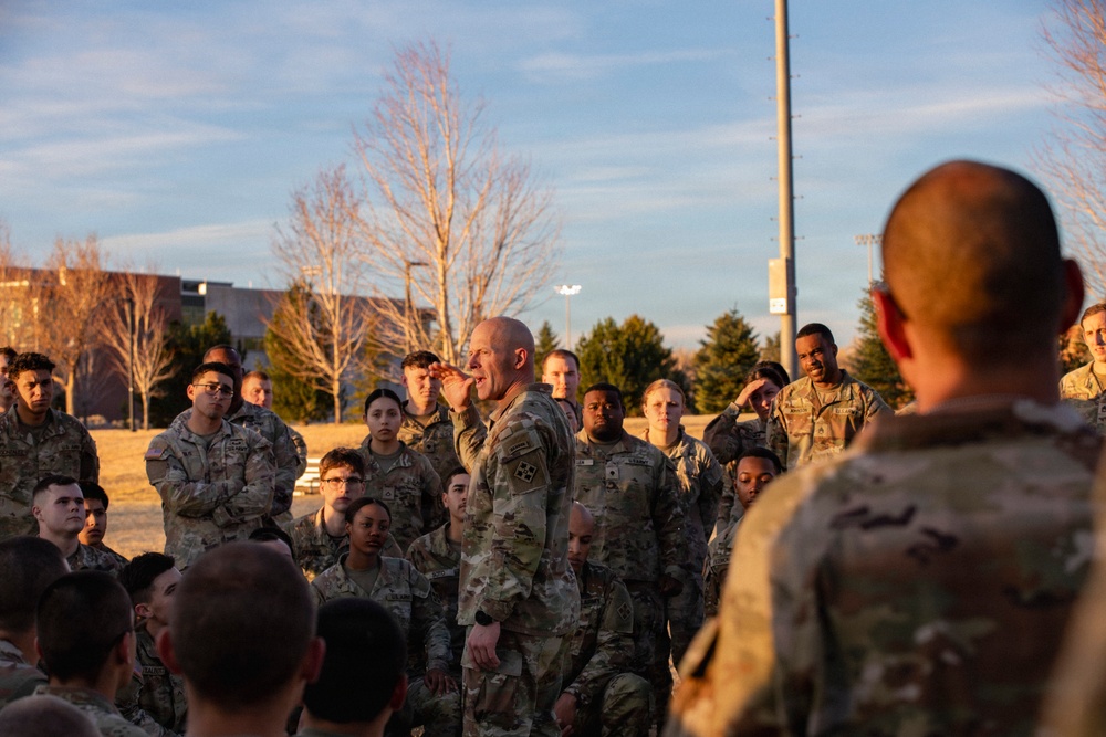 Fort Carson Newcomers PT Event
