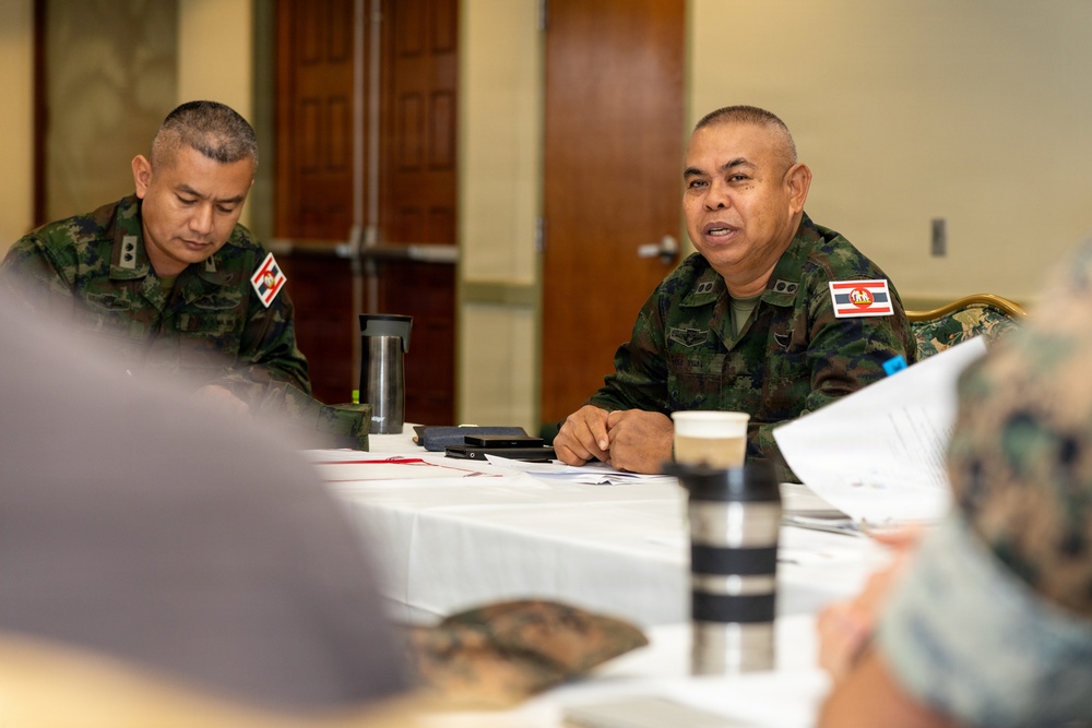 MARFORPAC hosts Royal Thai Marines for Future Planning Engagement