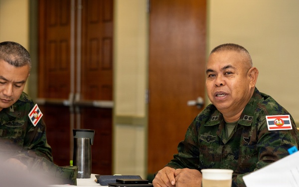 MARFORPAC hosts Royal Thai Marines for Future Planning Engagement