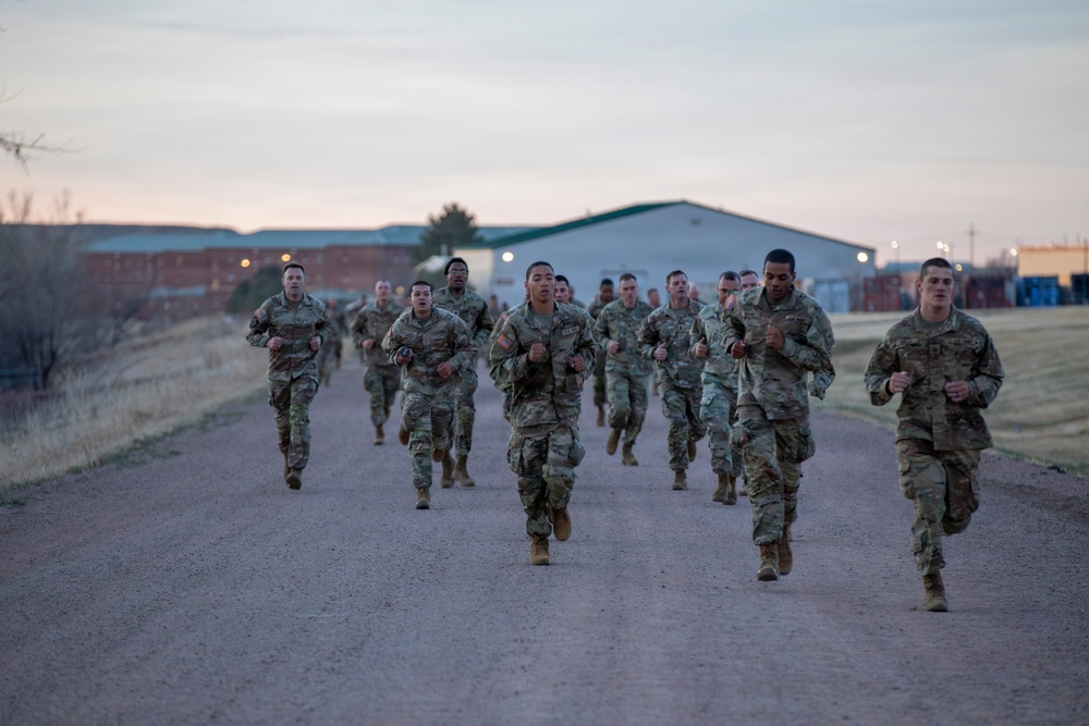 Fort Carson Newcomers PT Event