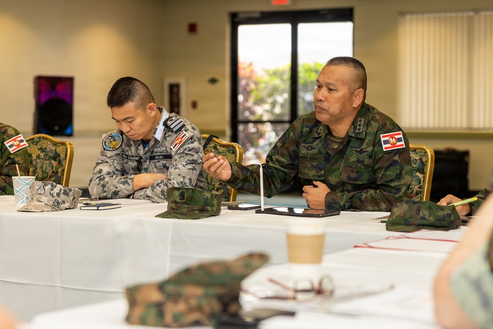 MARFORPAC hosts Royal Thai Marines for Future Planning Engagement