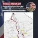 Staff Sgt. Benjamin Pennington procession route