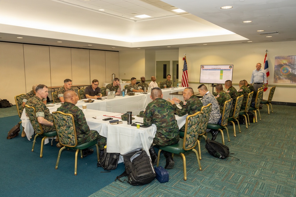 MARFORPAC hosts Royal Thai Marines for Future Planning Engagement