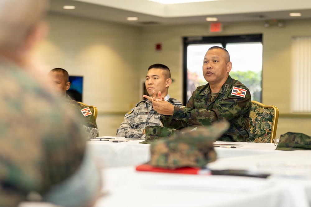 MARFORPAC hosts Royal Thai Marines for Future Planning Engagement