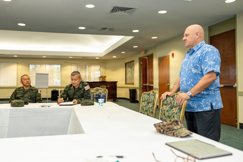 MARFORPAC hosts Royal Thai Marines for Future Planning Engagement