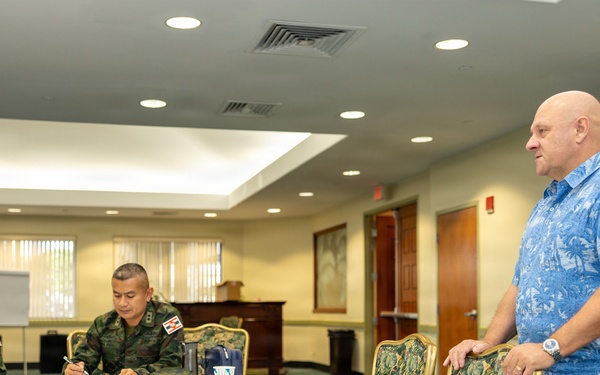 MARFORPAC hosts Royal Thai Marines for Future Planning Engagement