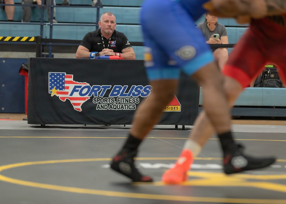 Mat Supremacy: Fort Bliss Hosts 2026 Armed Forces Wrestling Championships