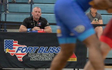 Mat Supremacy: Fort Bliss Hosts 2026 Armed Forces Wrestling Championships