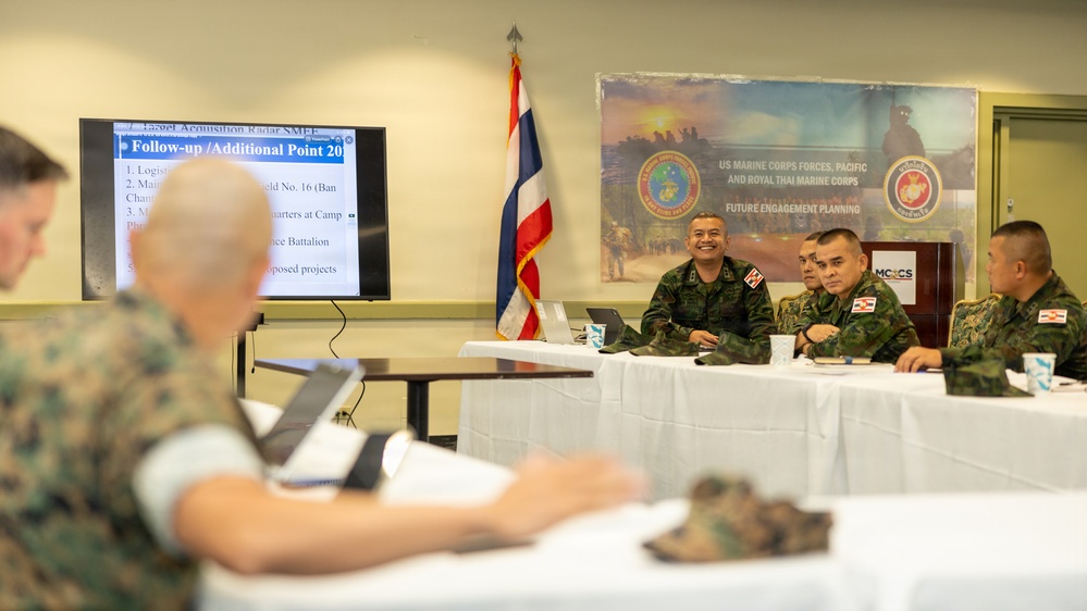 MARFORPAC hosts Royal Thai Marines for Future Planning Engagement