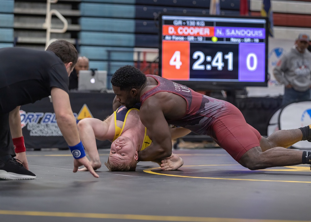 Mat Supremacy: Fort Bliss Hosts 2026 Armed Forces Wrestling Championships