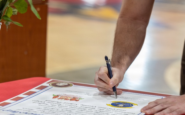 CNATTU New River Adopts Jacksonville High School