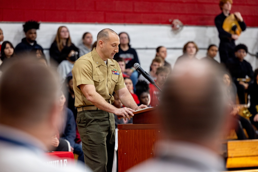 CNATTU New River Adopts Jacksonville High School