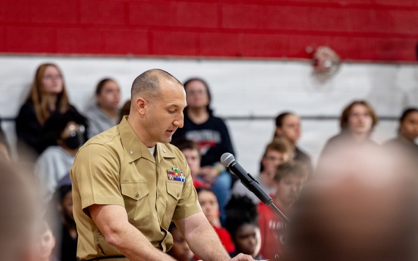 CNATTU New River Adopts Jacksonville High School