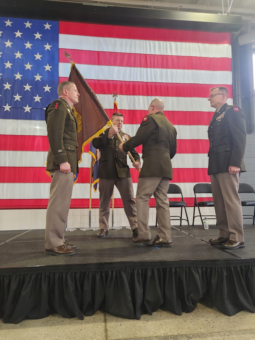 New Wisconsin Army National Guard Command Chief Warrant Officer Assumes Responsibilities