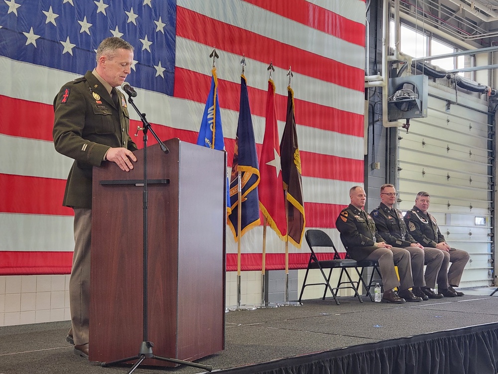 New Wisconsin Army National Guard Command Chief Warrant Officer Assumes Responsibilities