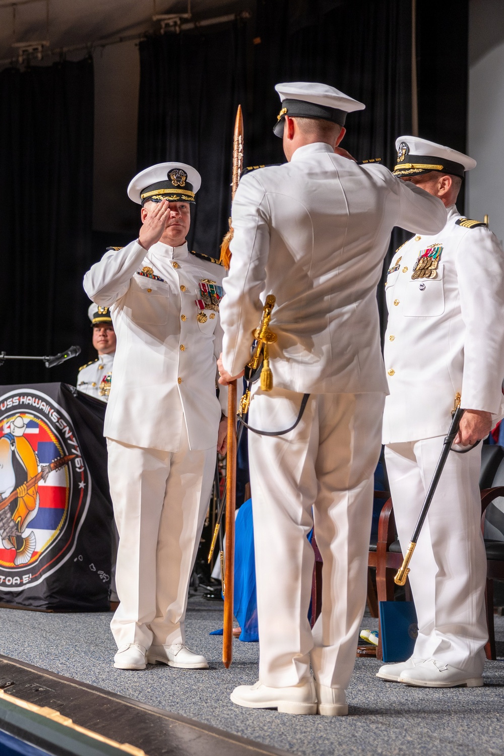 USS Hawaii (SSN 776) Change of Command Ceremony
