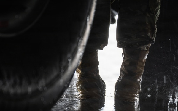 Rain or shine, operations at Team Hickam continue