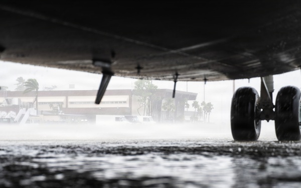 Rain or shine, operations at Team Hickam continue
