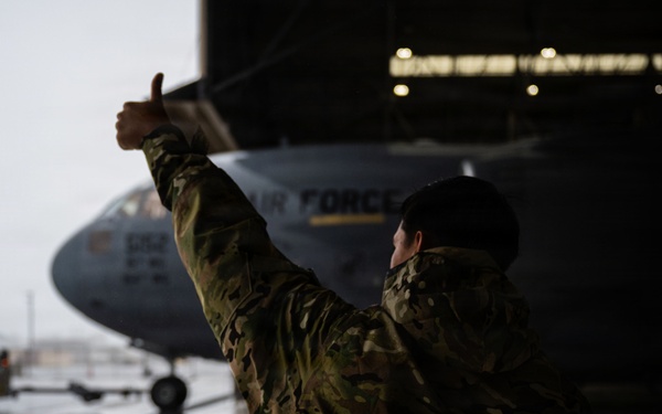 Rain or shine, operations at Team Hickam continue