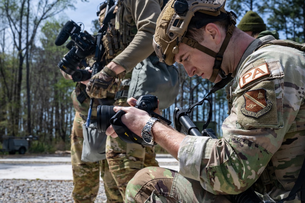 Airmen execute expeditionary medical and CBRN training during Scorpion Lens 2026