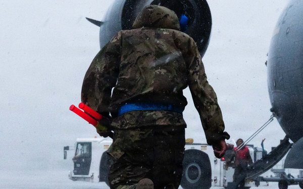 Rain or shine, operations at Team Hickam continue